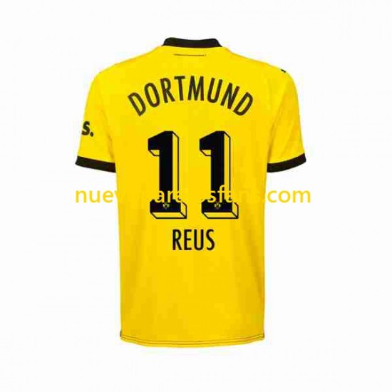 Camiseta de Fútbol Borussia Dortmund Marco Reus 11 Hombre Casa 2023-2024 Manga Corta