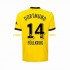 Camiseta de Fútbol Borussia Dortmund Niclas Fullkrug 14 Hombre Casa 2023-2024 Manga Corta