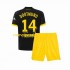 Camiseta de Fútbol Borussia Dortmund Niclas Fullkrug 14 Niño Exterior 2023-2024 Manga Corta