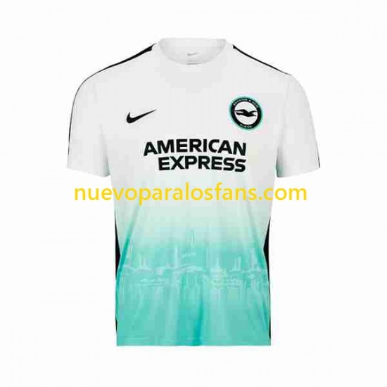 Camiseta de Fútbol Brighton & Hove Albion Hombre Tercera 2023-2024 Manga Corta