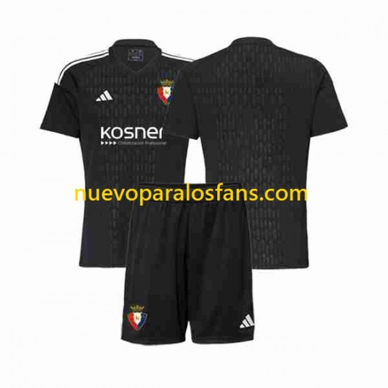 Camiseta de Fútbol CA Osasuna Portero Niño Exterior 2023-2024 Manga Corta