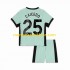 Camiseta de Fútbol Chelsea Moises Caicedo 25 Niño Tercera 2023-2024 Manga Corta