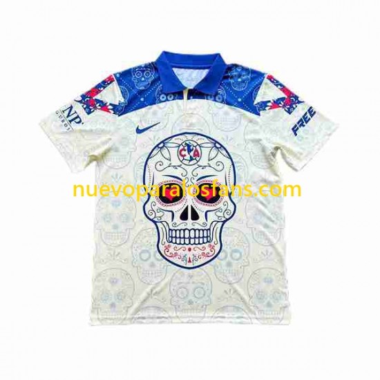 Camiseta de Fútbol Club América Day of the Dead Hombre Exterior 2023-2024 Manga Corta