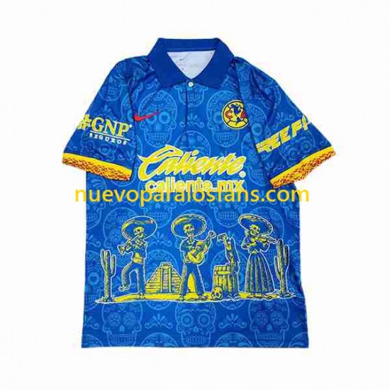 Camiseta de Fútbol Club América Day of the Dead Hombre Casa 2023-2024 Manga Corta