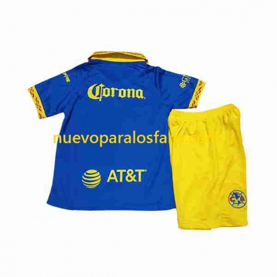 Camiseta de Fútbol Club América Niño Exterior 2023-2024 Manga Corta
