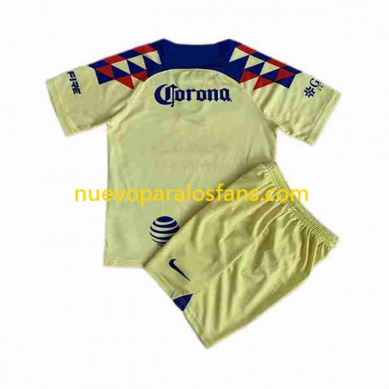 Camiseta de Fútbol Club América Niño Casa 2023-2024 Manga Corta