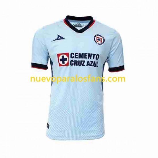 Camiseta de Fútbol Cruz Azul Hombre Exterior 2023-2024 Manga Corta