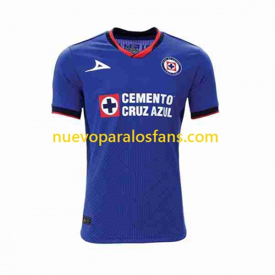 Camiseta de Fútbol Cruz Azul Hombre Casa 2023-2024 Manga Corta