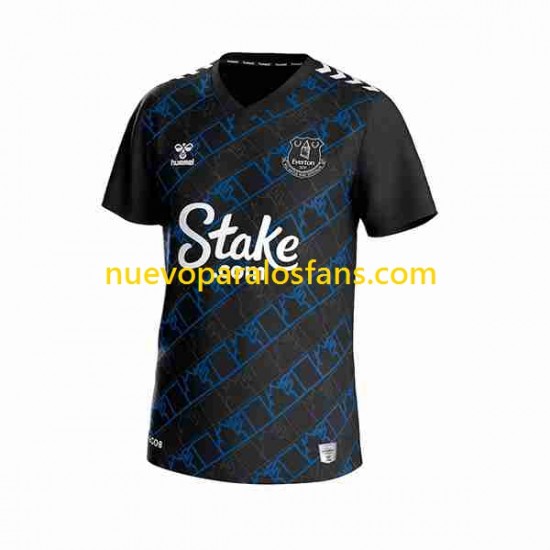 Camiseta de Fútbol Everton Portero Hombre Exterior 2023-2024 Manga Corta