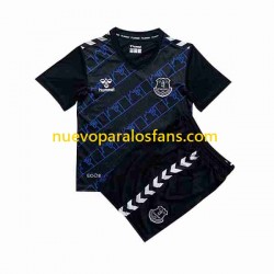 Camiseta de Fútbol Everton Portero Niño Exterior 2023-2024 Manga Corta