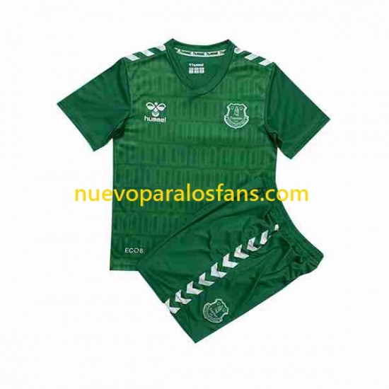 Camiseta de Fútbol Everton Portero Niño Casa 2023-2024 Manga Corta
