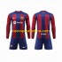 Camiseta de Fútbol FC Barcelona Niño Casa 2023-2024 Manga Larga