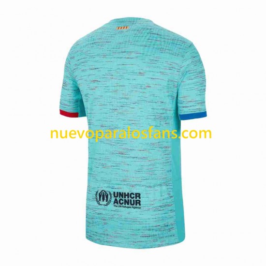 Camiseta de Fútbol FC Barcelona Hombre Tercera 2023-2024 Manga Corta