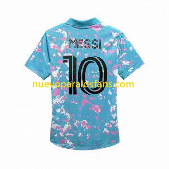 Camiseta de Fútbol Inte Miami Lionel Messi 10 Hombre Tercera 2023-2024 Manga Corta