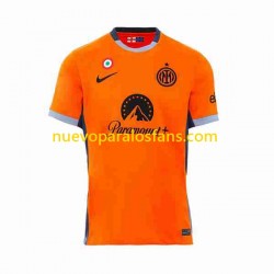 Camiseta de Fútbol Inter Milan Hombre Tercera 2023-2024 Manga Corta