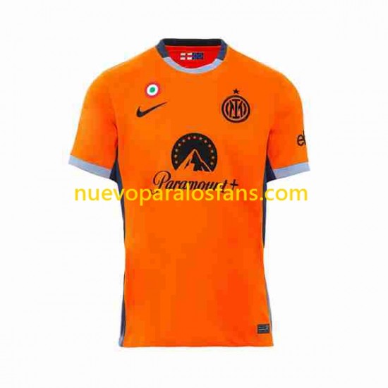Camiseta de Fútbol Inter Milan Hombre Tercera 2023-2024 Manga Corta