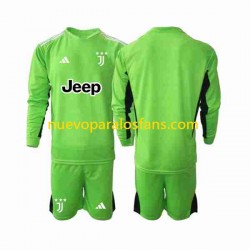 Camiseta de Fútbol Juventus Portero Niño Tercera 2023-2024 Manga Larga