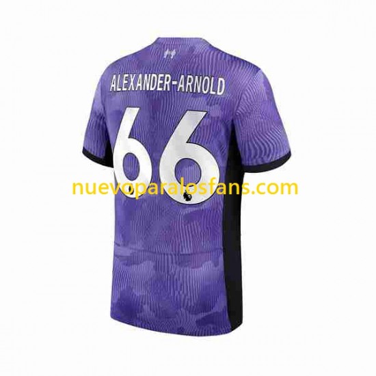 Camiseta de Fútbol Liverpool Alexander-Arnold 66 Hombre Tercera 2023-2024 Manga Corta