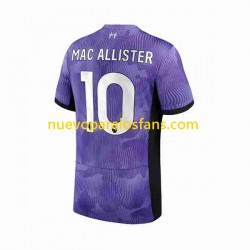 Camiseta de Fútbol Liverpool Alexis Mac Allister 10 Hombre Tercera 2023-2024 Manga Corta
