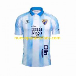Camiseta de Fútbol Málaga CF Hombre Casa 2023-2024 Manga Corta