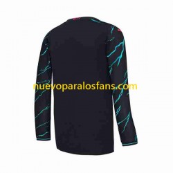 Camiseta de Fútbol Manchester City Hombre Tercera 2023-2024 Manga Larga