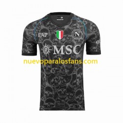 Camiseta de Fútbol Napoli Halloween Hombre Casa 2023-2024 Manga Corta