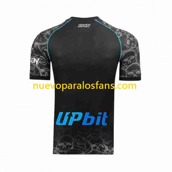 Camiseta de Fútbol Napoli Halloween Hombre Casa 2023-2024 Manga Corta