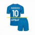 Camiseta de Fútbol Napoli Maradona 10 Niño Casa 2023-2024 Manga Corta