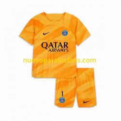 Camiseta de Fútbol Paris Saint-Germain K.NAVAS 1 Portero Niño Exterior 2023-2024 Manga Corta