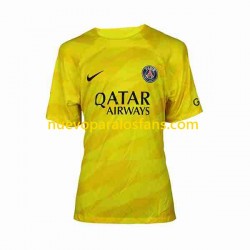 Camiseta de Fútbol Paris Saint-Germain Portero Hombre Tercera 2023-2024 Manga Corta