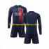 Camiseta de Fútbol Paris Saint-Germain Niño Casa 2023-2024 Manga Larga