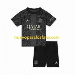 Camiseta de Fútbol Paris Saint-Germain Niño Tercera 2023-2024 Manga Corta