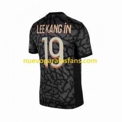 Camiseta de Fútbol Paris Saint-Germain Lee Kang In 19 Hombre Tercera 2023-2024 Manga Corta