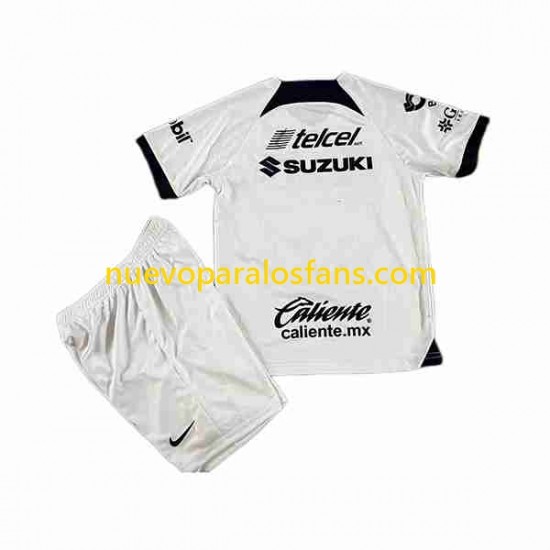 Camiseta de Fútbol Pumas UNAM Niño Casa 2023-2024 Manga Corta