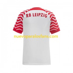 Camiseta de Fútbol RB Leipzig Hombre Casa 2023-2024 Manga Corta