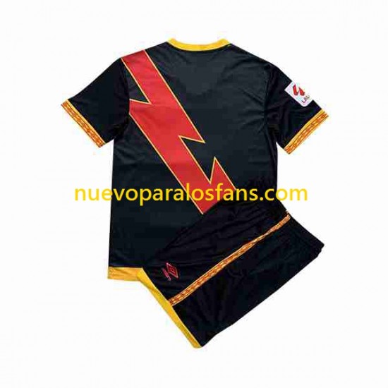 Camiseta de Fútbol Rayo Vallecano Niño Exterior 2023-2024 Manga Corta