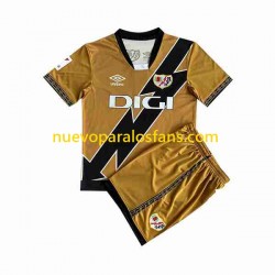 Camiseta de Fútbol Rayo Vallecano Niño Tercera 2023-2024 Manga Corta