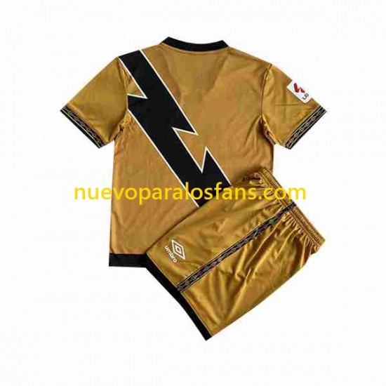 Camiseta de Fútbol Rayo Vallecano Niño Tercera 2023-2024 Manga Corta