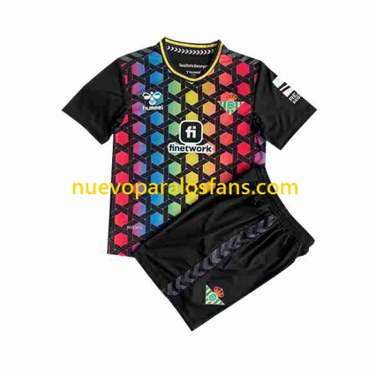 Camiseta de Fútbol Real Betis Portero Niño Casa 2023-2024 Manga Corta