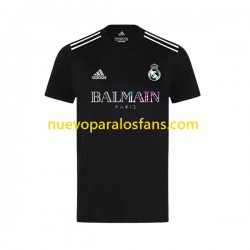 Camiseta de Fútbol Real Madrid Balmain Hombre 2023-2024 Manga Corta