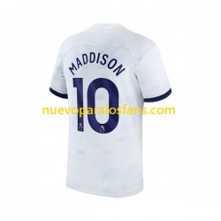 Camiseta de Fútbol Tottenham Hotspur James Maddison 10 Hombre Casa 2023-2024 Manga Corta