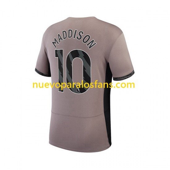 Camiseta de Fútbol Tottenham Hotspur James Maddison 10 Hombre Tercera 2023-2024 Manga Corta