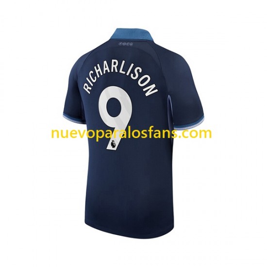 Camiseta de Fútbol Tottenham Hotspur Richarlison 9 Hombre Exterior 2023-2024 Manga Corta