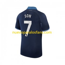 Camiseta de Fútbol Tottenham Hotspur Son Heung-min 7 Hombre Exterior 2023-2024 Manga Corta