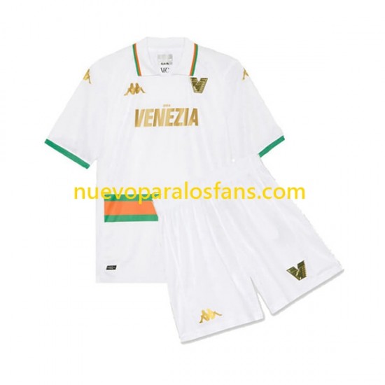 Camiseta de Fútbol Venezia Niño Exterior 2023-2024 Manga Corta