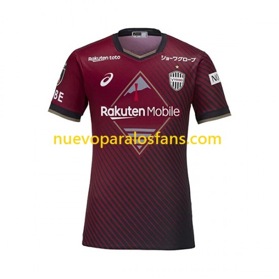 Camiseta de Fútbol Vissel Kobe Hombre Casa 2023 Manga Corta