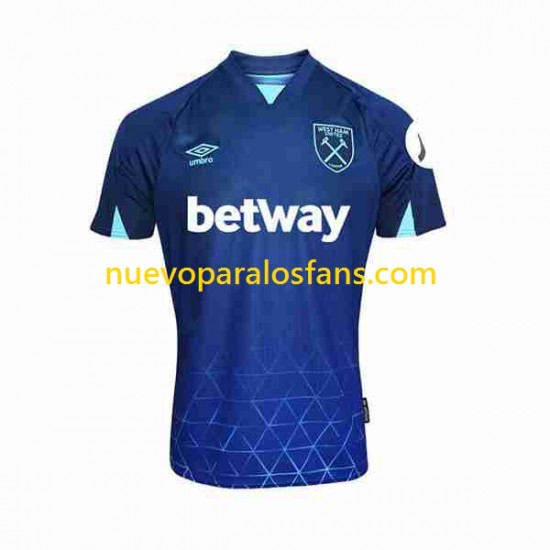 Camiseta de Fútbol West Ham United Hombre Tercera 2023-2024 Manga Corta