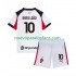 Camiseta de Fútbol AC Milan Rafael Leao 10 Niño Exterior 2025-2026 Manga Corta