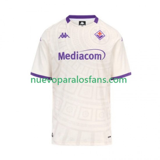 Camiseta de Fútbol ACF Fiorentina Hombre Exterior 2025-2026 Manga Corta