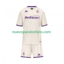 Camiseta de Fútbol ACF Fiorentina Niño Exterior 2025-2026 Manga Corta